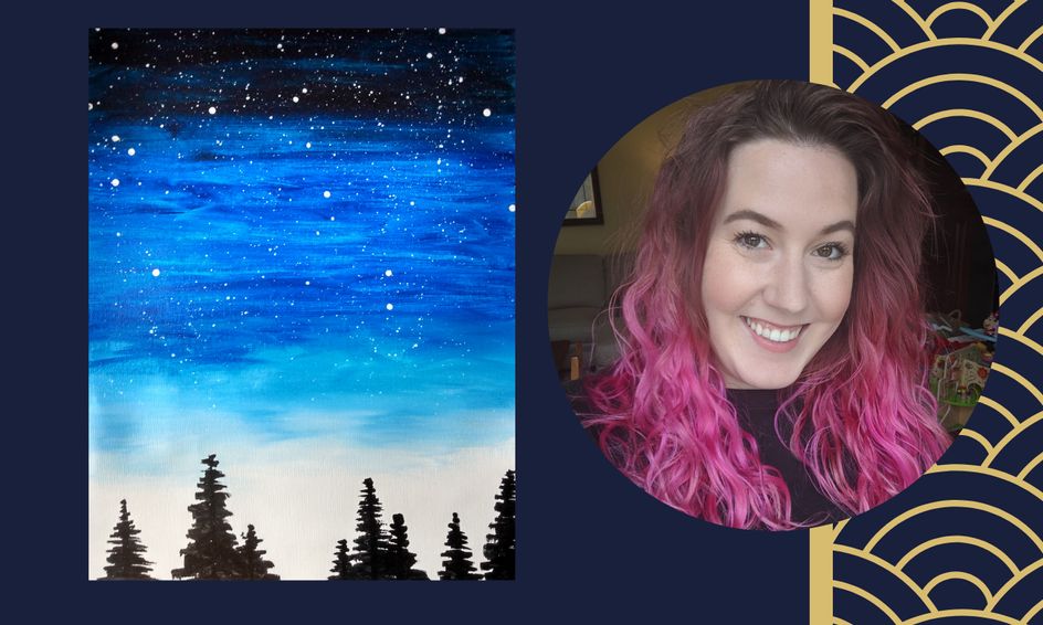 picture Beginner Easy Night Sky Painting Step By Step outschool