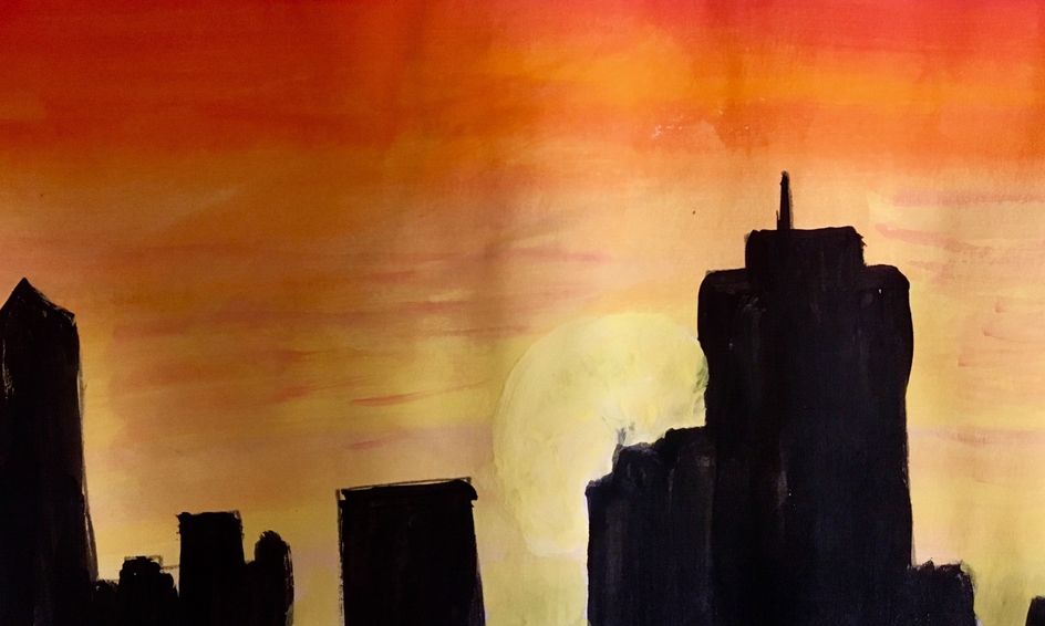 Easy Sunset Acrylic Painting Small Online Class For Ages 7 9 Outschool Tentu saja sunset poster paint drawing memang sudah banyak dicari oleh orang di internet. easy sunset acrylic painting small online class for ages 7 9