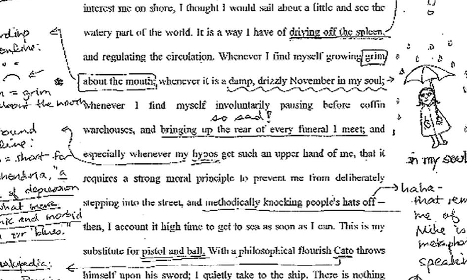 Annotations The Key to Close Reading Small Online Class for Ages 14