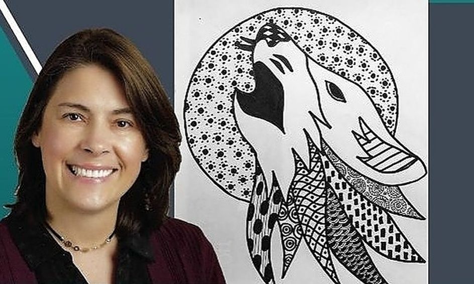 Keefe Art Academy Wild Wolf Howling At The Moon Tangle Project Tangles Drawing Small Online Class For Ages 6 11 Outschool