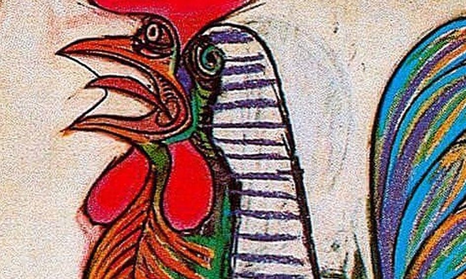 Pablo Picasso - The Roaster (Rooster) for Kids! Step by Step Crayon Resist  Art | Small Online Class for Ages 5-8 | Outschool