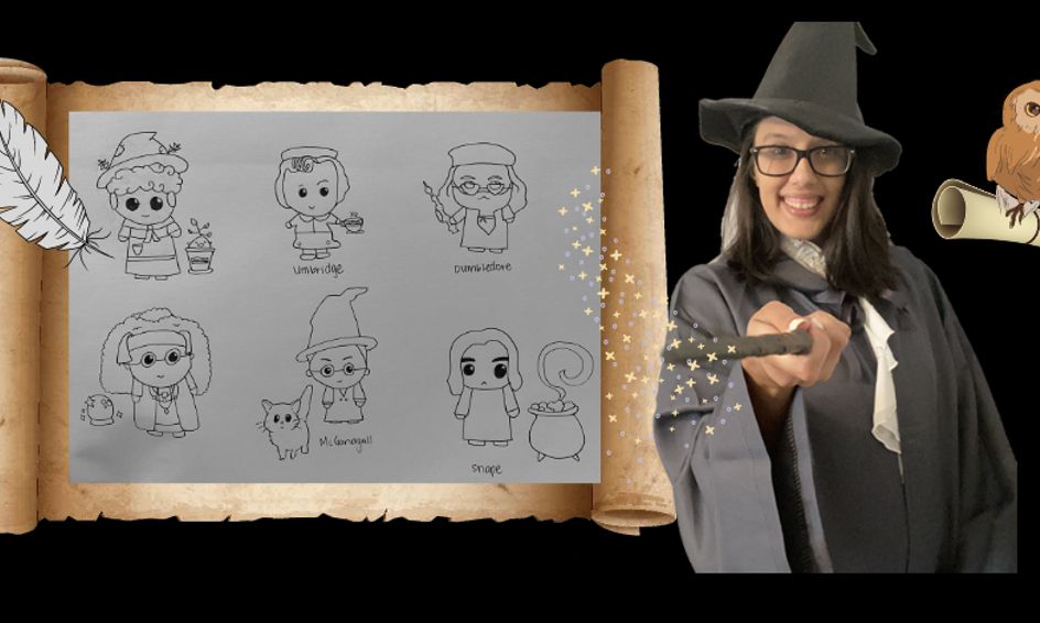 Scrolls And Quills Harry Potter Hogwarts Professors Drawing And Trivia Small Online Class For Ages 8 12 Outschool