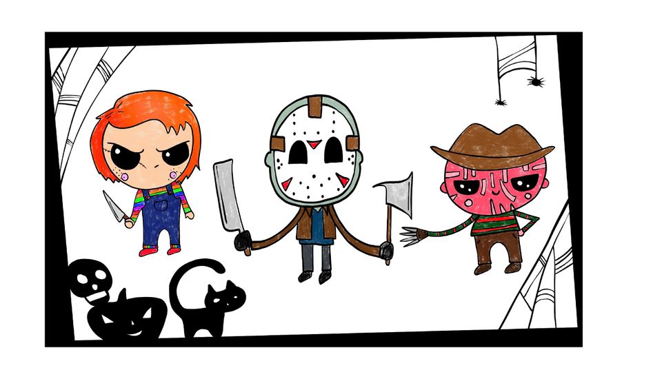 Halloween Drawing Party Draw Horror Characters In The Kawaii Cute Style Small Online Class For Ages 8 12 Outschool