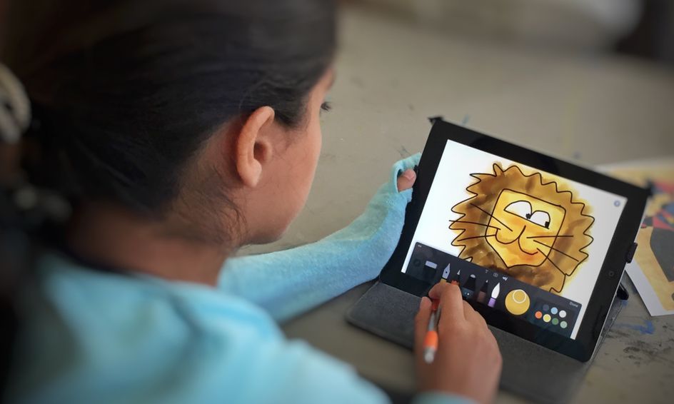 Ipad Art Beginners Class Android Ok Too Small Online Class