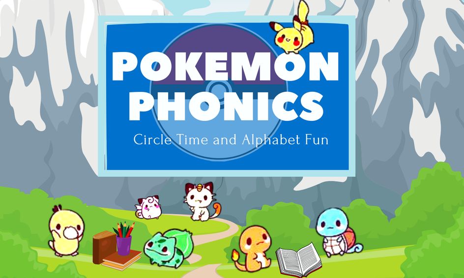 Pokemon Phonics Circle Time And Alphabet Fun Small Online Class For Ages 3 5 Outschool