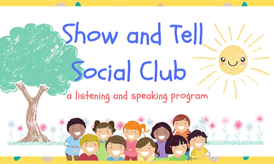 Show and Tell Virtual Play Date (One-Time Class) | Small Online Class ...