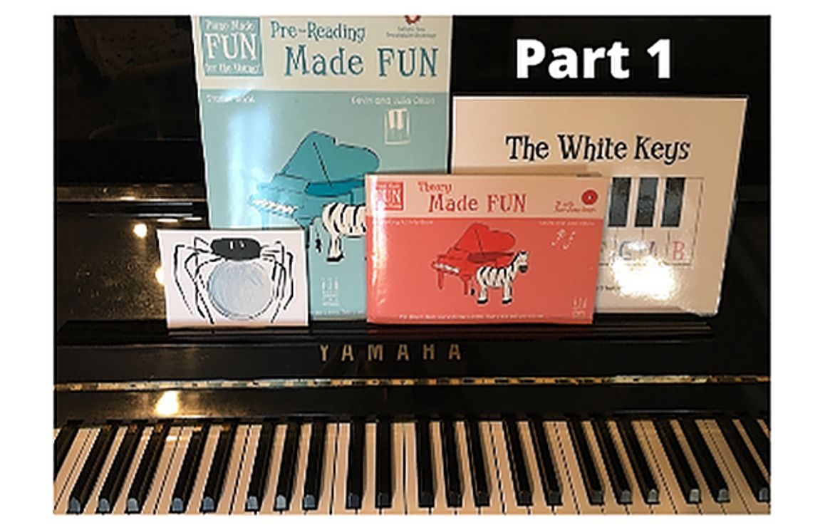 Piano Made Fun, Part 1, Ages 4-5 | Small Online Class for Ages 4-6