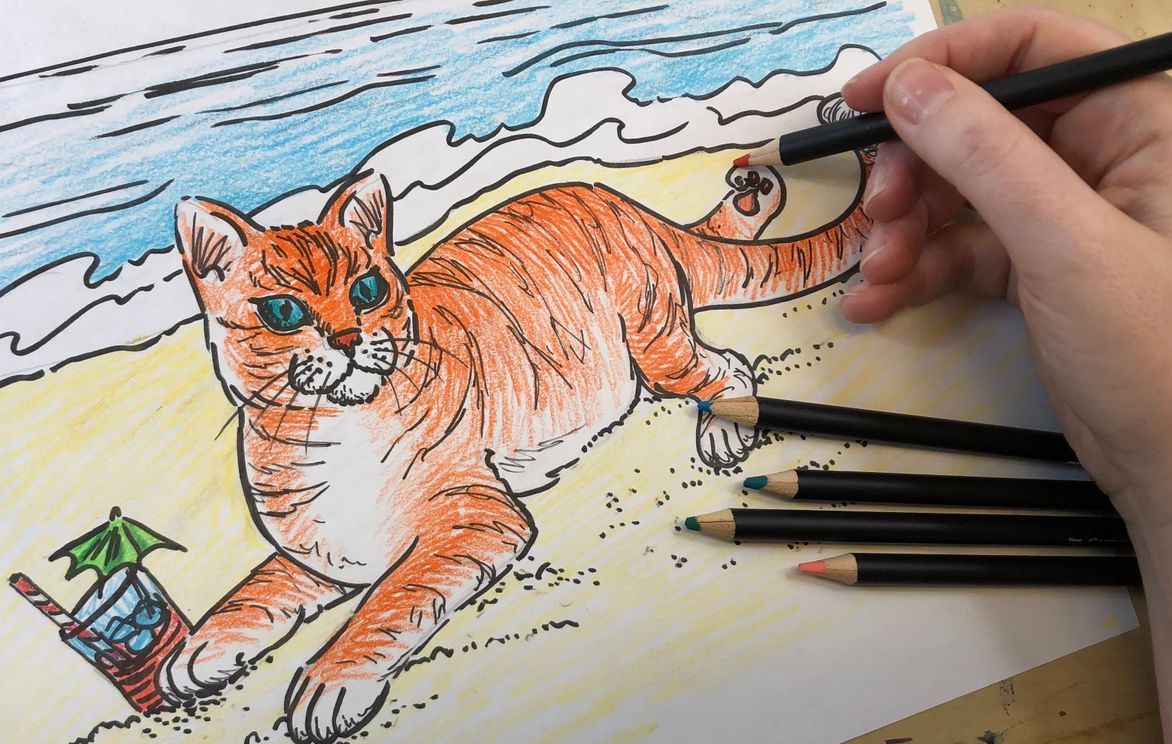 Art Club: Let's Chat and Draw Animals! | Small Online Class for Ages 7-12