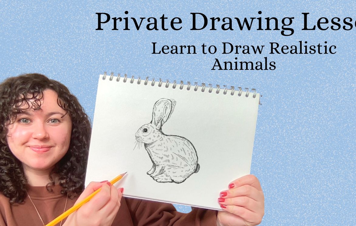 Private Drawing Lesson: Learn to Draw Realistic Animals | Small Online  Class for Ages 7-15