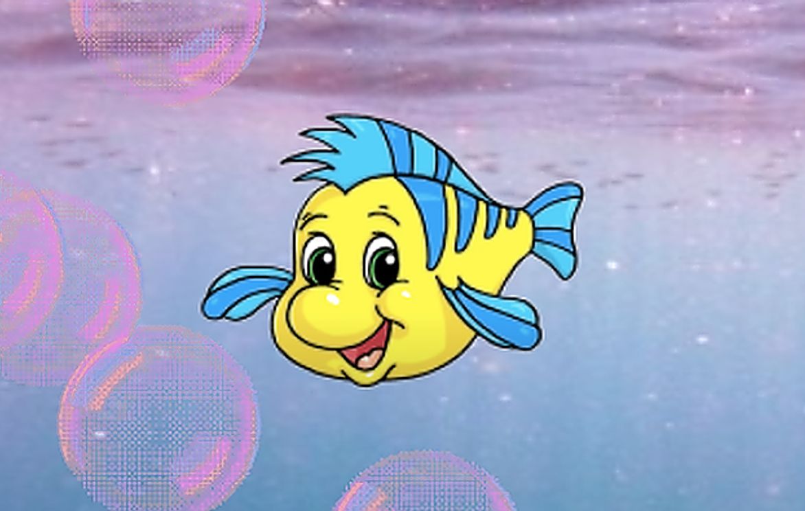 Draw Flounder From Little Mermaid Small Online Class For Ages 6 8