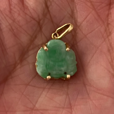 Jade Buddha pendant