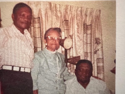 Great great grandma and sons
