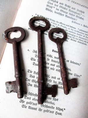 A key from my backyard