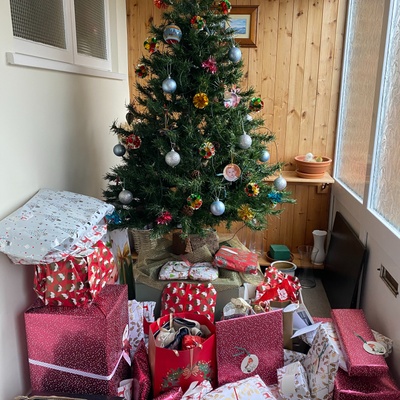  grandparents super cool christmas tree.