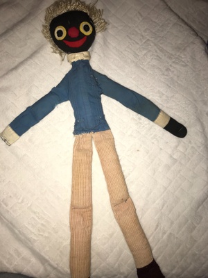 This is a Cuban hand made doll