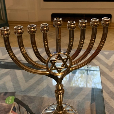 My Hanukkah menorah