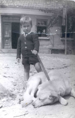 Miroslav on his farm in Yugoslavia 1964