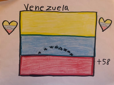 La bandera Venezolana