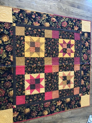 My beautiful quilt. 