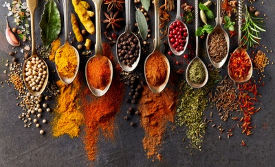 Different types of Spices 