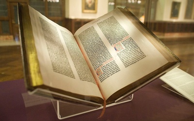 This bible looks very new also the pages look like silver.
