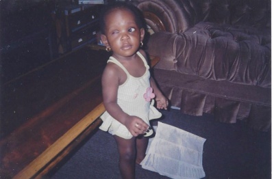 Chelsie as a baby