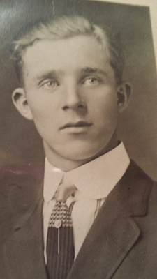 Grandpa as a young immigrant