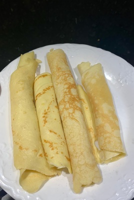 Home Made Crepes (Roll Ups)