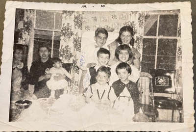 my grandpa and his siblings