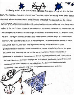 The Star of David Paragraph