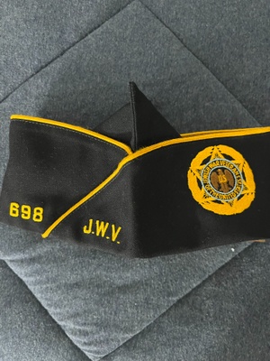 WW2 Hat. J.W.V = Jewish war verteran.