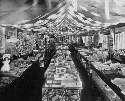 Inside the Higo 10 Cents Store, c. 1907