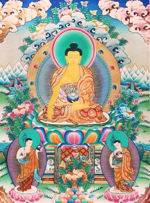 Buddhist thangka 