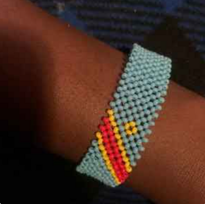 DRC flag bracelet 