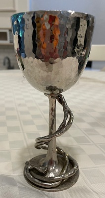 This is a kiddush cup to hold wine.