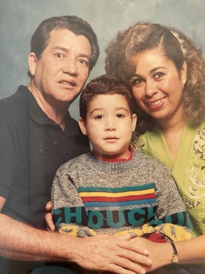 My dad, my mom, and my older brother