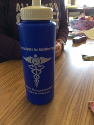 Water bottle from first school I taught at
