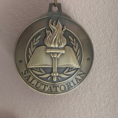 8th Grade Salutatorian Medal 