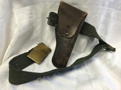 This is my grandfather's gun holster.