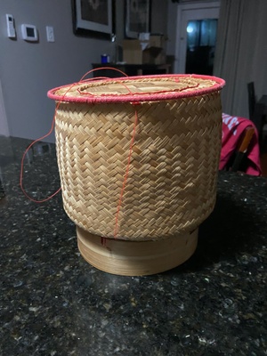 Sticky rice basket