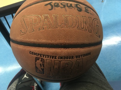 This is my Basketball 
