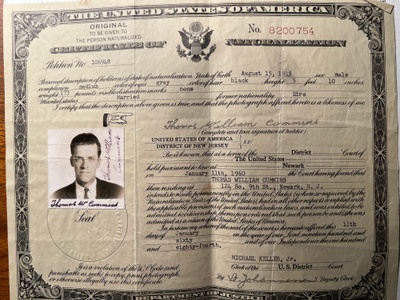 Naturalization Papers