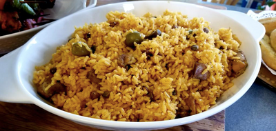arroz con gandules 