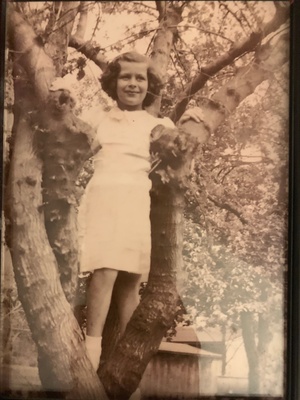 Early childhood photograph of grandma