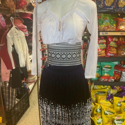 This is an outfit worn in Ecuador!