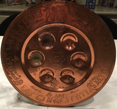 Plate used for Passover