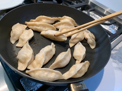 Cooking the dumpling