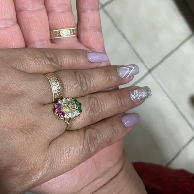 Marriage Ring and Our Lady of Guadalupe