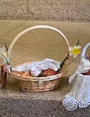 Easter Basket of food