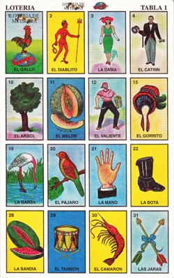 Loteria Playing Cards 